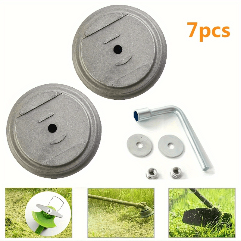 Urban Farming Kit - 7pcs Electric Lawn Mower Blade Base