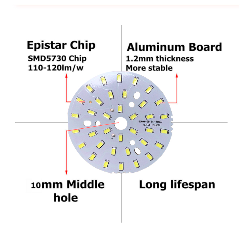 10PCS  SMD 5730 LED Aluminum L - đánh giá và giá Flood Tray Table