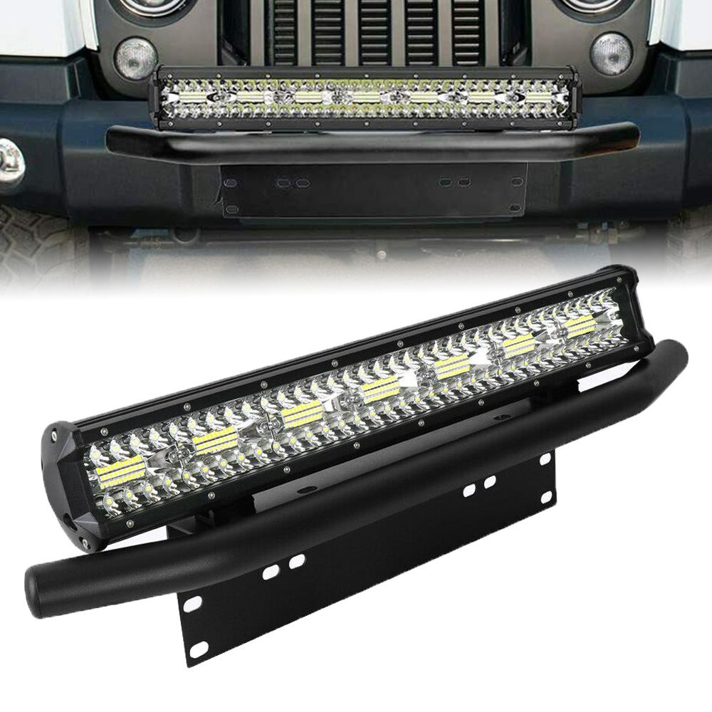 20 Inch LED Work Light + Bull  - đánh giá và giá Flood Tray Table