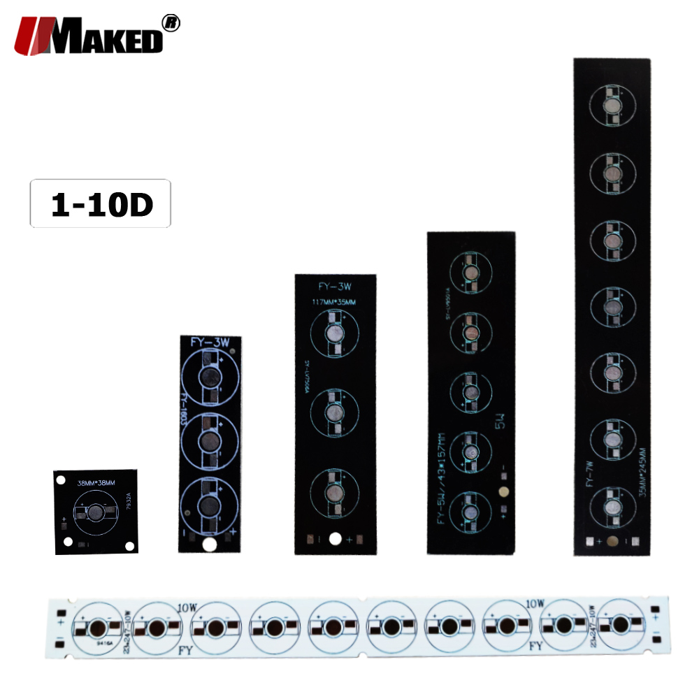 10Pc LED PCB High Power Alumin - đánh giá và giá Flood Tray Table