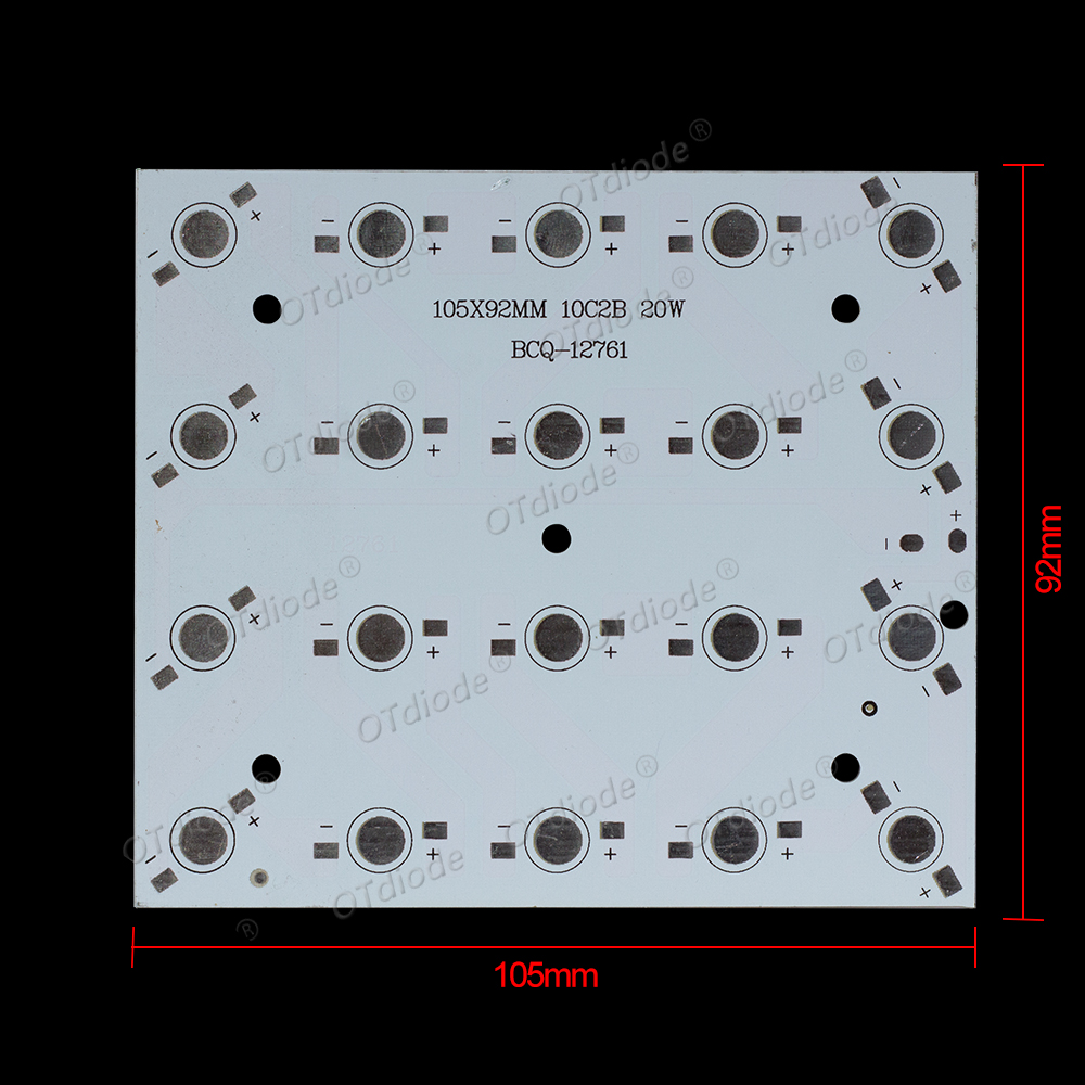 LED Aluminum PCB Square Board  - đánh giá và giá Flood Tray Table